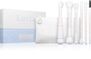 Luvia Cosmetics Duo Voyage pochette de voyage avec pinceaux Blue Horizon 7 pcs