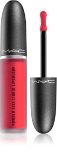 MAC Cosmetics Powder Kiss Liquid Lipcolour mattító folyékony rúzs árnyalat Escandalo! 5 ml