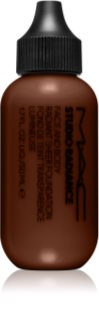 MAC Cosmetics Studio Radiance Face and Body Radiant Sheer Foundation лек фон дьо тен за лице и тяло цвят W7 50 мл.