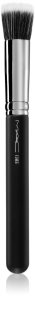 MAC Cosmetics Brush 130S Short Duo Fibre petit pinceau pour l’application de produits liquides, crémeux et poudreux 1 pcs