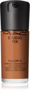 MAC Cosmetics Studio Fix Fluid SPF 15 24HR Matte Foundation + Oil Control podkład matujący SPF 15 odcień NW43 30 ml