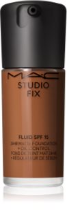 MAC Cosmetics Studio Fix Fluid SPF 15 24HR Matte Foundation + Oil Control Mattifierande foundation SPF 15