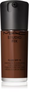 MAC Cosmetics Studio Fix Fluid SPF 15 24HR Matte Foundation + Oil Control Mattifying Foundation SPF 15 shade NW58 30 ml
