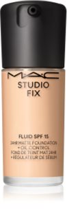 MAC Cosmetics Studio Fix Fluid SPF 15 24HR Matte Foundation + Oil Control fond de teint matifiant SPF 15