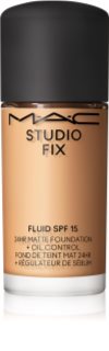 MAC Cosmetics Mini Studio Fix Fluid SPF 15 24HR Matte Foundation + Oil Control Mattifying Foundation SPF 15 shade NC30 15 ml
