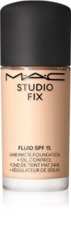 MAC Cosmetics Mini Studio Fix Fluid SPF 15 24HR Matte Foundation + Oil Control fond de teint matifiant SPF 15