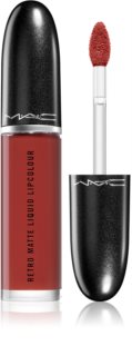 MAC Cosmetics Chili's Crew Retro Matte Liquid Lipcolour Matter Flüssig-Lippenstift Farbton Chili Addict 5 ml