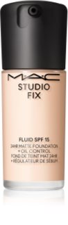 MAC Cosmetics Studio Fix Fluid SPF 15 24HR Matte Foundation + Oil Control podkład matujący SPF 15 odcień NW5 30 ml