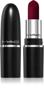 MAC Cosmetics MACximal Sleek Satin Lipstick Mini σατέν κραγιόν για τέλεια εμφάνιση απόχρωση CENTRE OF ATTENTION 1.5 γρ