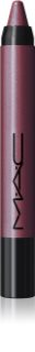 MAC Cosmetics Dazzlelips Crayon Mirdzoša lūpu krāsa zīmuļa veidā (tonis) Cosmic Plum 1.5 g