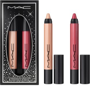 MAC Cosmetics Holiday Decadent Dazzlelips Crayon Duo Geschenkset für Lippen