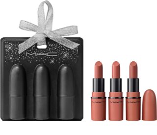 MAC Cosmetics Holiday Teddy Party Mini Lip Trio Geschenkset für Lippen