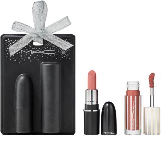 MAC Cosmetics Holiday Mini MAC Nude Lip Combo Geschenkset