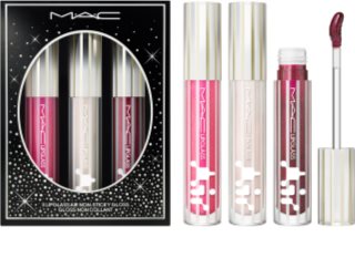 MAC Cosmetics Holiday Festive Affair Lipglass Air Trio Geschenkset für Lippen