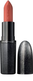 MAC Cosmetics Holiday MACximal Satin Lipstick batom acetinado tom Café Mocha Latte 3.5 g