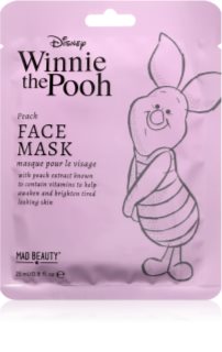 Mad Beauty Winnie The Pooh Piglet тканинна маска для обличчя з роз'яснюючим ефектом 25 мл