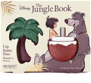 Mad Beauty The Jungle Book Lip Balm Duo ajakbalzsam 2x1.5 g