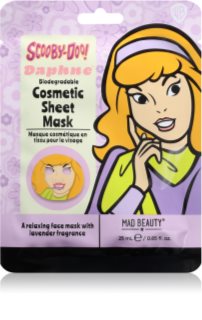 Mad Beauty Scooby Doo Daphne revitalising sheet mask 25 ml