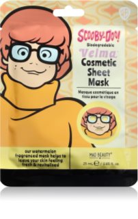 Mad Beauty Scooby Doo Velma sheet mask with antioxidant effect 25 ml