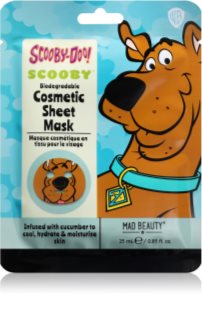 Mad Beauty Scooby Doo Scooby refreshing sheet mask 25 ml