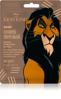Mad Beauty Lion King Scar Feuchtigkeitsspendende Tuchmaske 25 ml