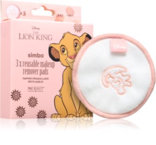 Mad Beauty Lion King Simba Abschminkpads aus Mikrofaser 3 St.