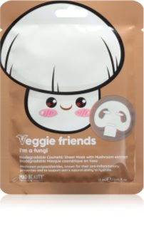 Mad Beauty Veggie Friends Mushroom sheet mask with soothing effect 25 ml