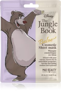 Mad Beauty The Jungle Book Sheet Mask - Baloo arcmaszk 25 ml