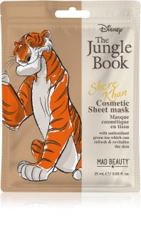 Mad Beauty The Jungle Book Sheet Mask - Shere Khan plátýnková maska 25 ml