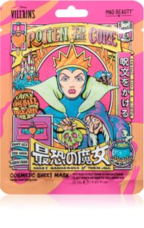 Mad Beauty Disney Villains Evil Queen moisturising and revitalising sheet mask 25 ml