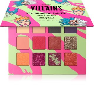 Mad Beauty Disney Villains Lauvärvipalett 12x2 g