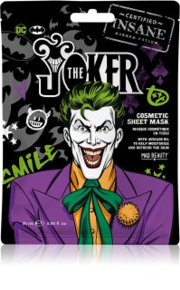Mad Beauty Joker Sheet Mask Fuktgivande arkmask för ansiktet 1 st.