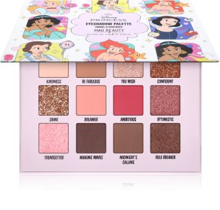 Mad Beauty Disney Princess Express Yourself eyeshadow palette 12x2.5 g