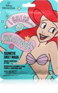 Mad Beauty Disney Princess Ariel Mitrinoša auduma sejas maska 25 ml