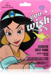 Mad Beauty Disney Princess Jasmine moisturising face sheet mask 25 ml