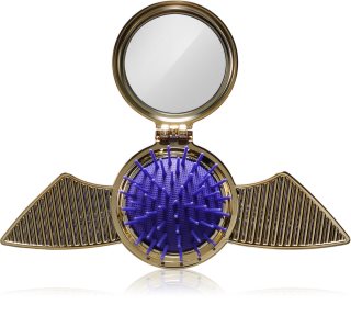 Mad Beauty Harry Potter Snitch escova de cabelo com espelho pequeno 1 un.