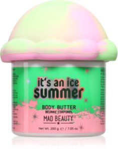 Mad Beauty It's An Ice Summer vyživujúce telové maslo 200 g