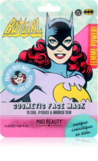 Mad Beauty DC Femme Power Batgirl hydratační plátýnková maska 25 ml