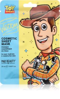 Mad Beauty Toy Story Cosmetic Face Mask plátýnková maska Woody 25 ml