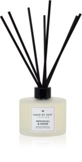 MADE BY ZEN Patchouli & Cedar diffuseur d'huiles essentielles avec recharge 200 ml
