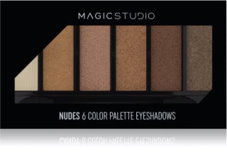 Magic studio 6 Color Palette Eyeshadows Eyeshadow Palette shade 02 Nude 6.3 g