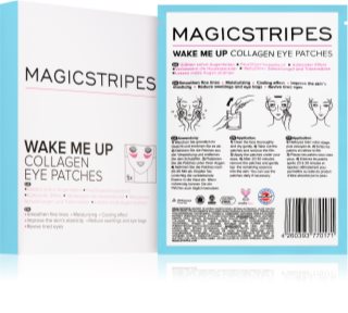 MAGICSTRIPES Wake Me Up Collagen Eye Patches masque au collagène contour des yeux anti-signes de fatigue