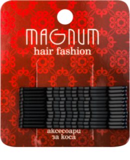 Magnum Hair Fashion pinetky do vlasů černá 12 ks