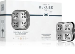 Maison Berger Paris Cosy Silver + Cozy Musk vůně do auta clip 1 ks