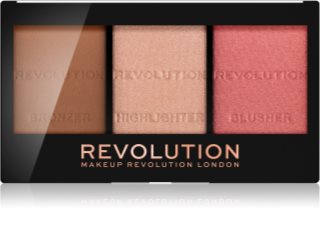Makeup Revolution Ultra Sculpt & Contour arckontúr paletta árnyalat Ultra Fair C01 11 g