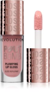 Revolution Pout Bomb brillo de labios para dar volumen con brillo intenso tono Candy 4.6 ml