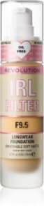 Makeup Revolution IRL Filter maquillaje matificante de larga duración tono F9.5 23 ml