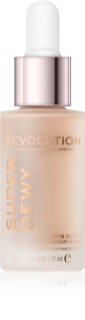 Makeup Revolution Superdewy base de teint illuminatrice et lissante 17 ml