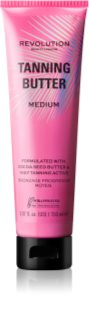 Makeup Revolution Beauty Tanning Butter unt pentru corp, hranitor cu efect autobronzant
