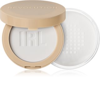Makeup Revolution IRL Filter pó matificante 2 em 1 tom Translucent 13 g